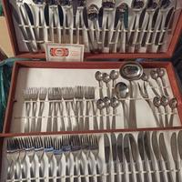 Servizio posate da 12 ( 75 pz) acciaio inox