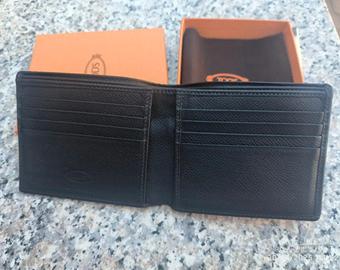 Portafoglio con portacarte uomo Tod's in pelle