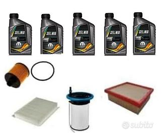 KIT TAGLIANDO CON OLIO COMPATIBILI CON FIAT 500X 1
