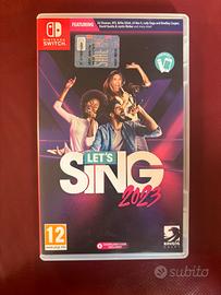 Let’s sing 2023 Nintendo Switch