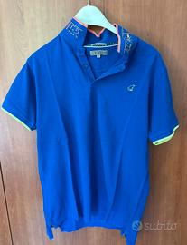 Camicia Polo North Pole Blu L