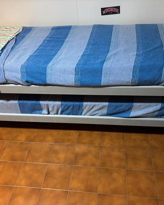 Letto singolo + estraibile