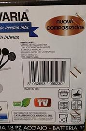 batteria in acciaio 