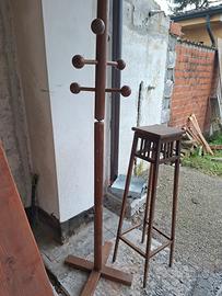 attaccapanni vintage legno