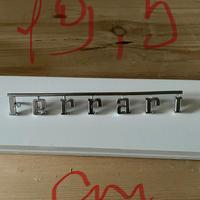 scritta ferraria tre pin