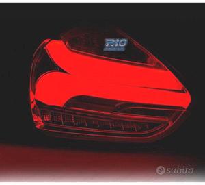 FANALI FORD FOCUS MK3 15-18 A LED DINAMICI NERO FU