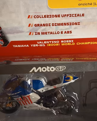 Modellino Valentino Rossi Yamaha Y2R-M1 2009