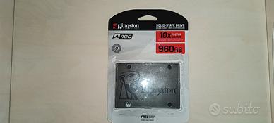 SSD Kingston A400 960GB – Difettoso / Non funziona