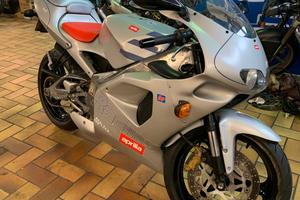 silver Aprilia RS 125 Romboni