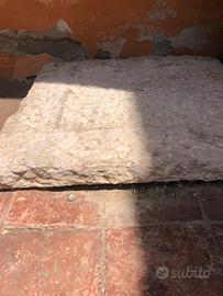 Piastra di marmo antica