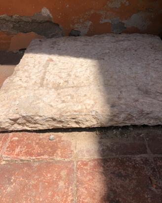 Piastra di marmo antica