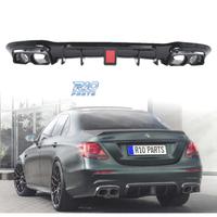 DIFFUSORE MERCEDES W213 16-23 LOOK BRABUS NERO LUC