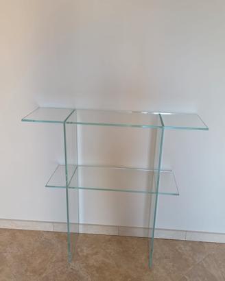 console in cristallo 
