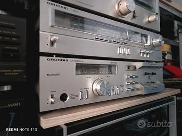 Piastra Cassette & Tuner Grundig Vintage Germany