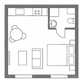 Monolocale fossolo-libero subito