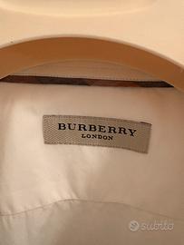 Burberry camicia originale doppio polso x gemelli