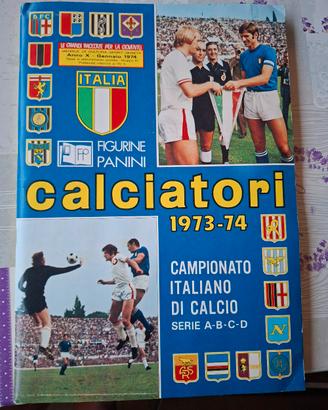 Album figurine Panini 1973/74 completo edicola