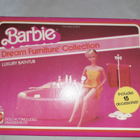 vasca da bagno bambola barbie vintage