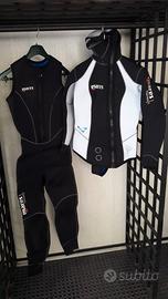 MARES Thermic Lady muta subacquea due pezzi mm.5