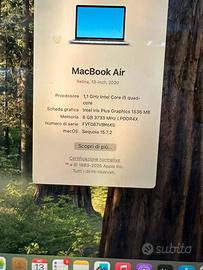 Mac book air 512 giga