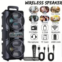 cassa karaoke bluetooth portatile € 45