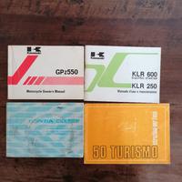 Manuali moto kawasaki Honda benelli 