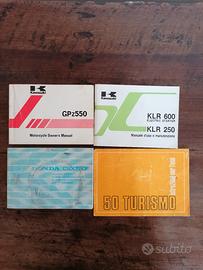 Manuali moto kawasaki Honda benelli 