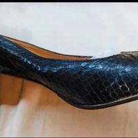 Scarpe décolleté in rettile