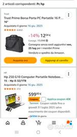 pc hp piu gioco gta piu mouse stampante e lettore 