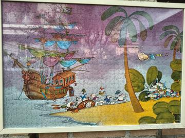 Quadro puzzle Mordillo 