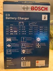 carica batterie Bosch C3 auto/moto