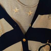 TWIN SET IN FILO E LUREX DI RENATO BALESTRA TG.44