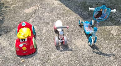 Giochi accessori bici triciclo monopattino bimbi