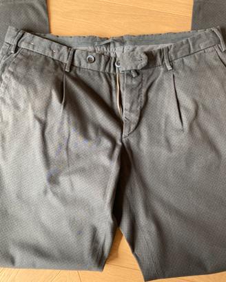 Pantaloni GTA in microfantasia blu tg. 50
