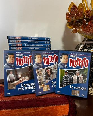 Lotto DVD Renato Pozzetto-Collezione FabbriEditori