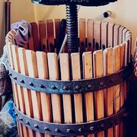 Torchio idraulico professionale + Contenitore VTR