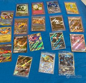 Carte pokemon charizard gengar kiogre ecc
