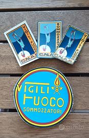 vigili del fuoco sommozzatori patch 