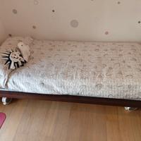 Letto singolo con ruote