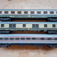 Lotto vagoni Lima Fs trenino elettrico 