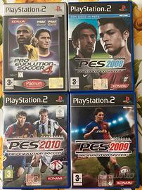 Lotto Videogiochi ps2 calcio, Pes