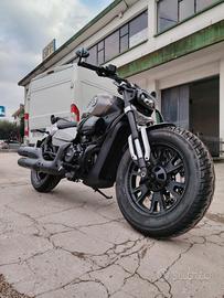 BENELLI LEONCINO 400 BOBBER ONIX GREY