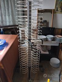carrello porta piatti 