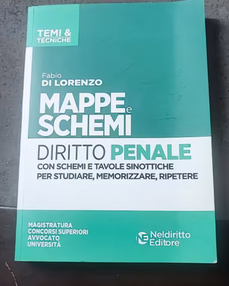Mappe e schemi diritto penale 