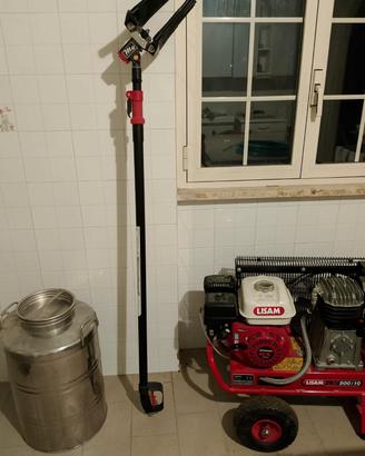 abbacchiatore scuotiolove e compressore