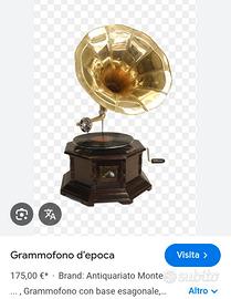grammofano la voce del padrone