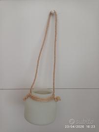 vaso o lanterna in vetro 