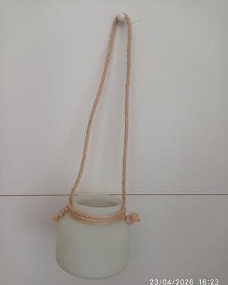 vaso o lanterna in vetro 