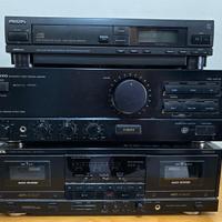 Impianto Vintage Completo - Philips/Onkyo/Aiwa