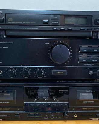 Impianto Vintage Completo - Philips/Onkyo/Aiwa